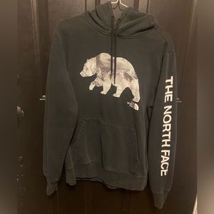 North Face Bear Graphic Hoodie
